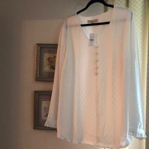 Gorgeous Off-White Loft Top